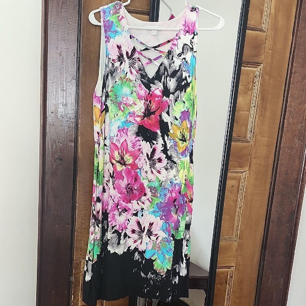 New York & Company Light Pink Dress
